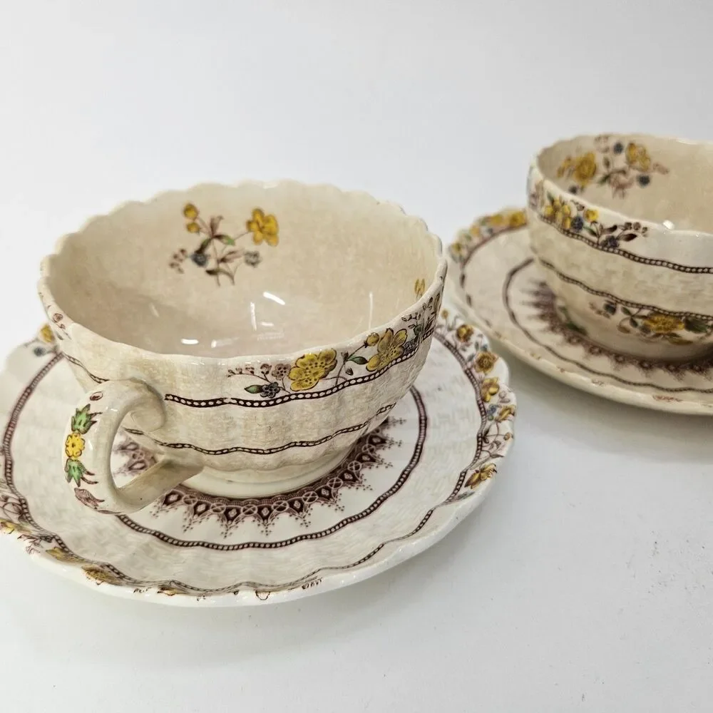 Spode set buttercup